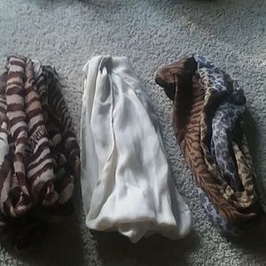 3 Infinity Scarves Bundle